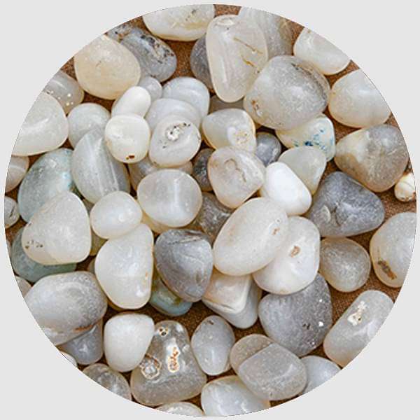 Onex Pebbles (White, Medium) – 1 kg